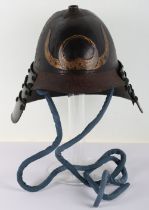 Japanese Lacquered Iron Helmet Kabuto