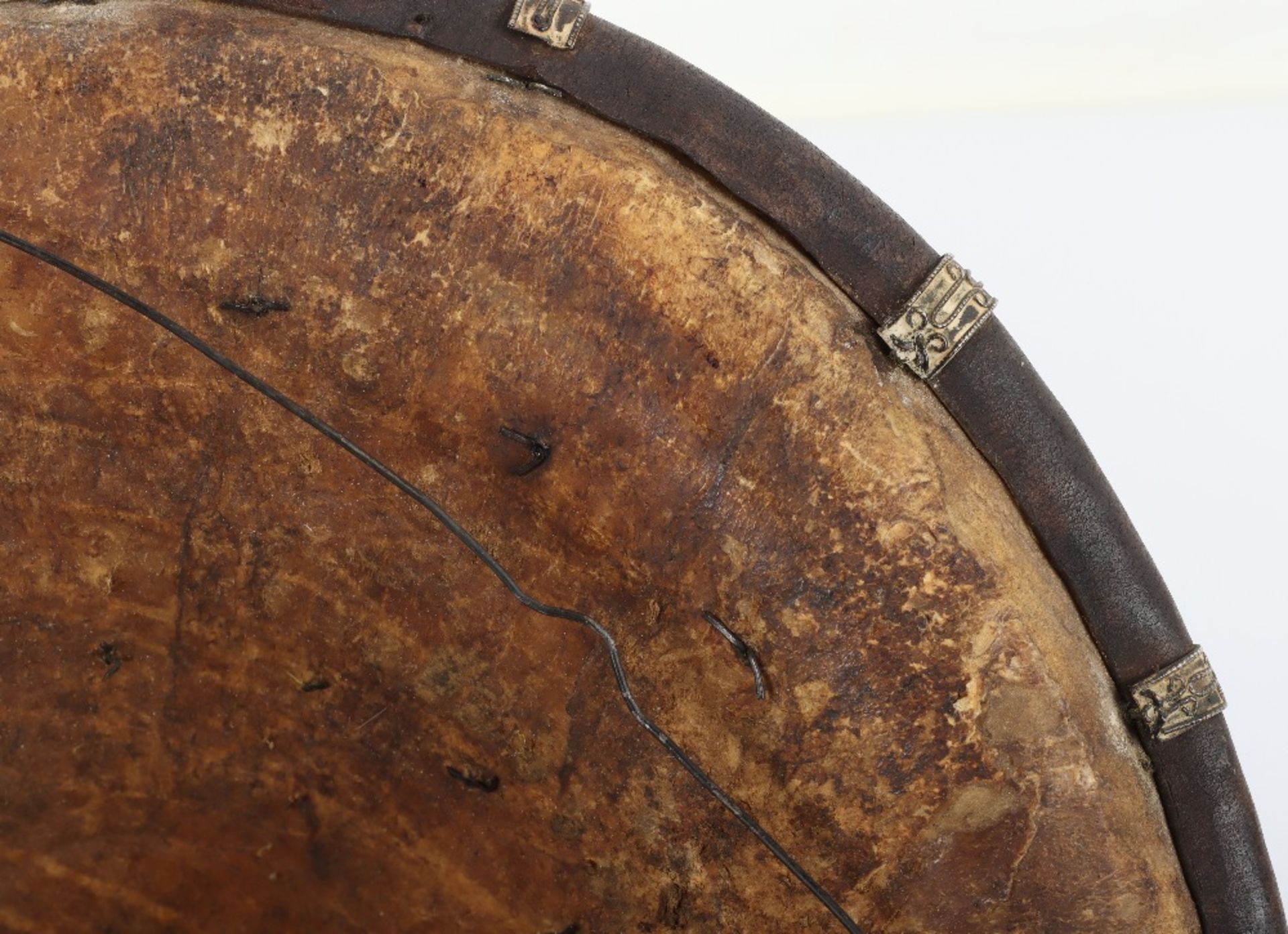 Ceremonial Ethiopian Hide Shield - Image 9 of 9