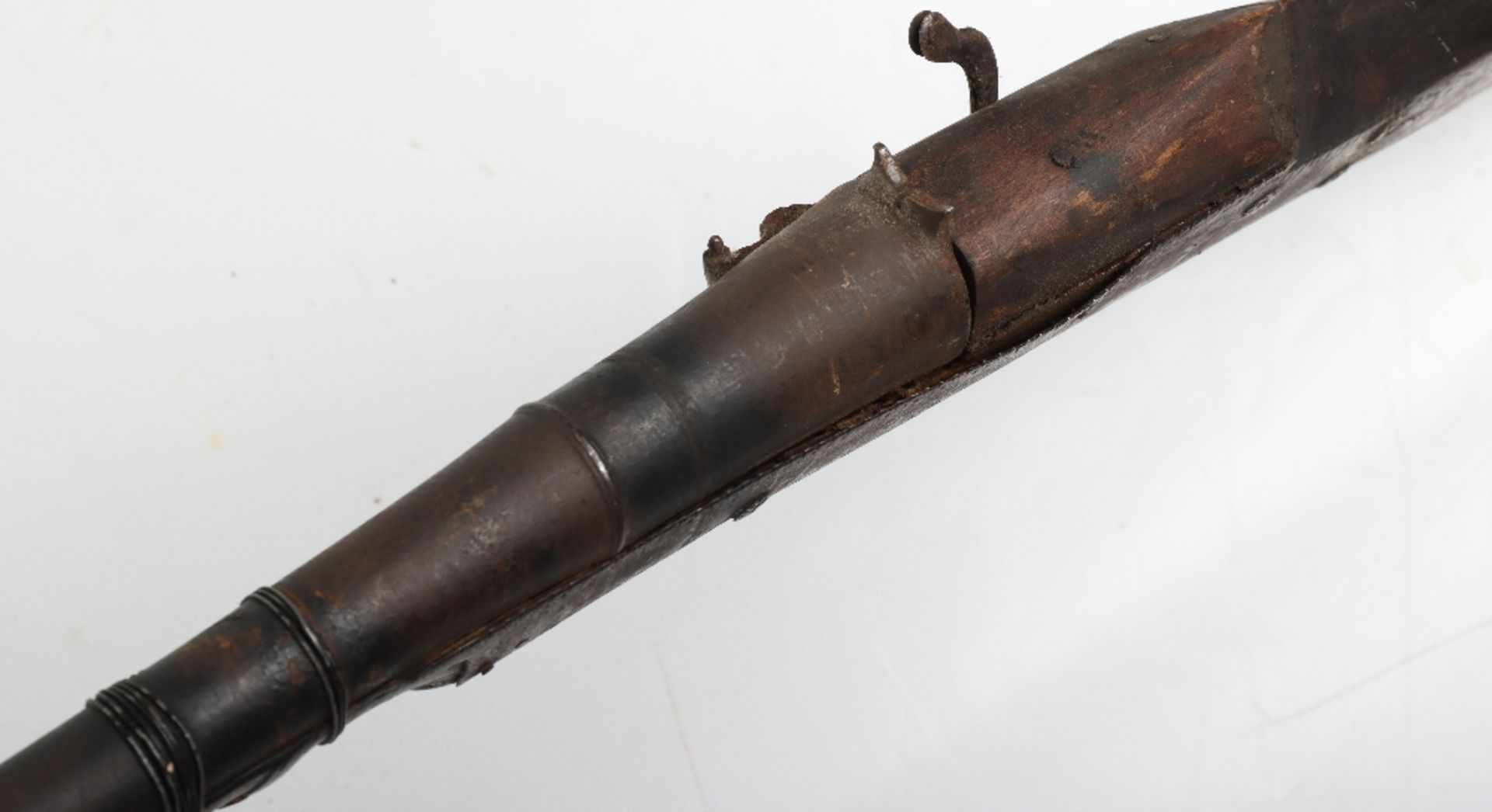 Early 19th Century Indian Matchlock Gun Torador - Bild 4 aus 9