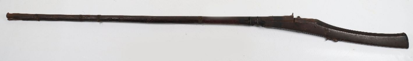 Early 19th Century Indian Matchlock Gun Torador
