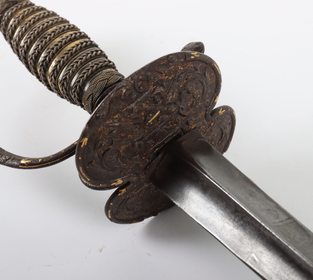 French Smallsword c.1760 with Russet Gilt Hilt - Bild 5 aus 13