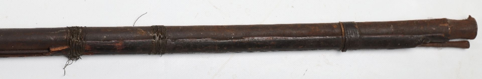 Early 19th Century Indian Matchlock Gun Torador - Image 8 of 9