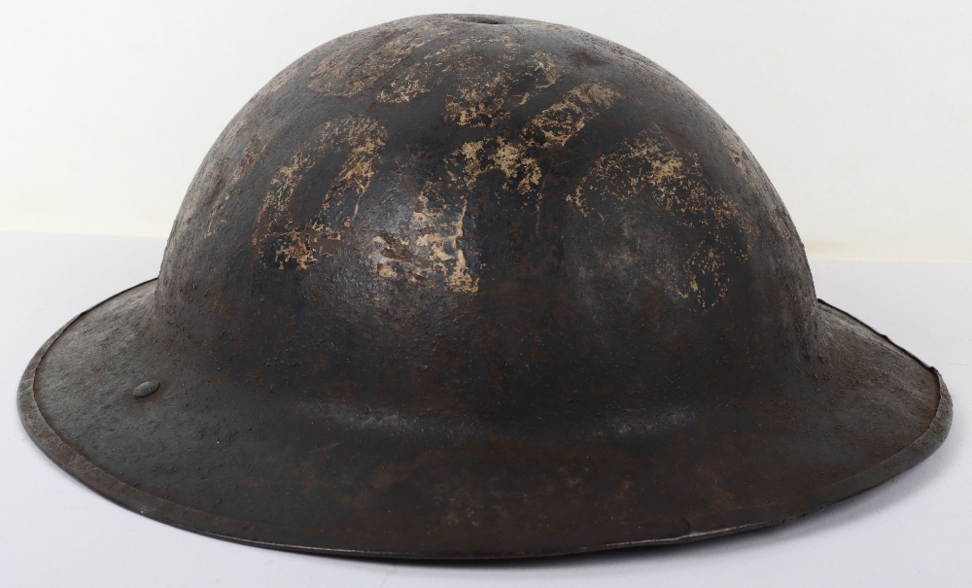 * WW1 British Brodie Steel Combat Helmet - Bild 4 aus 10