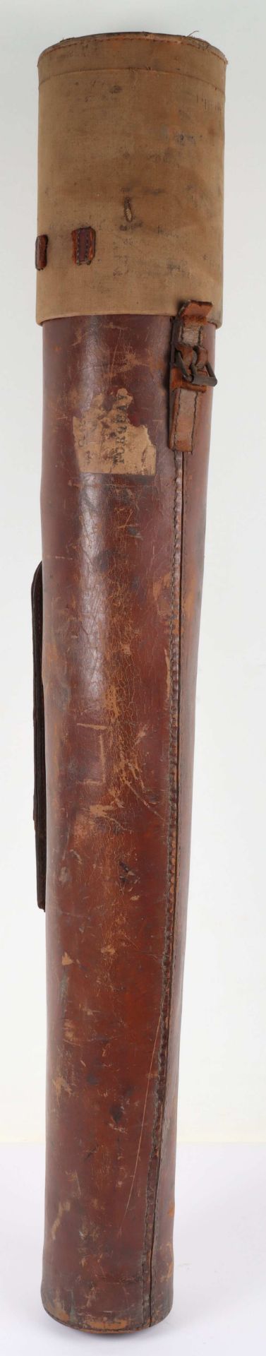 Great War Period Leather Carry Case for Large Optics or Similar Equipment