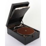 Very Unusual Waffen-SS Propaganda Kompanie Portable Gramophone