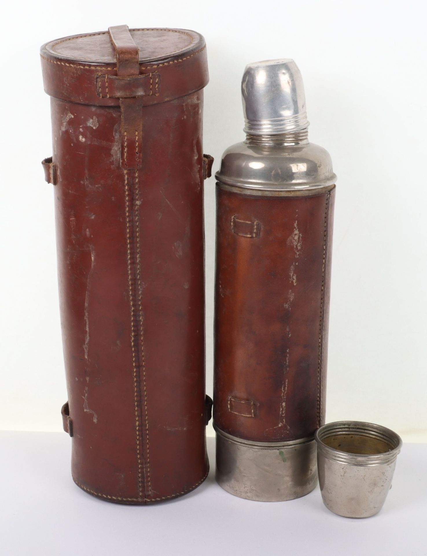 British Officers Travel Thermos Flask - Bild 3 aus 6