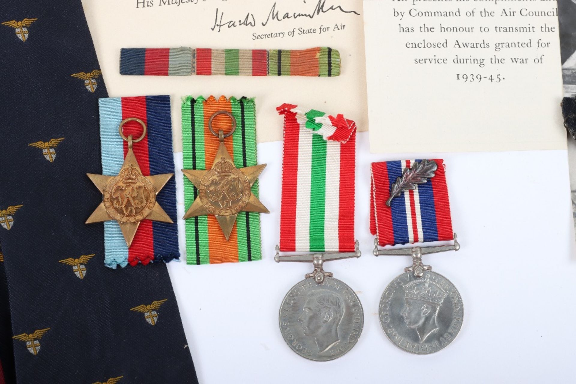 WW2 Royal Air Force Medal and Ephemera Group of Flight Lieutenant H H Howson RAFVR - Bild 2 aus 11