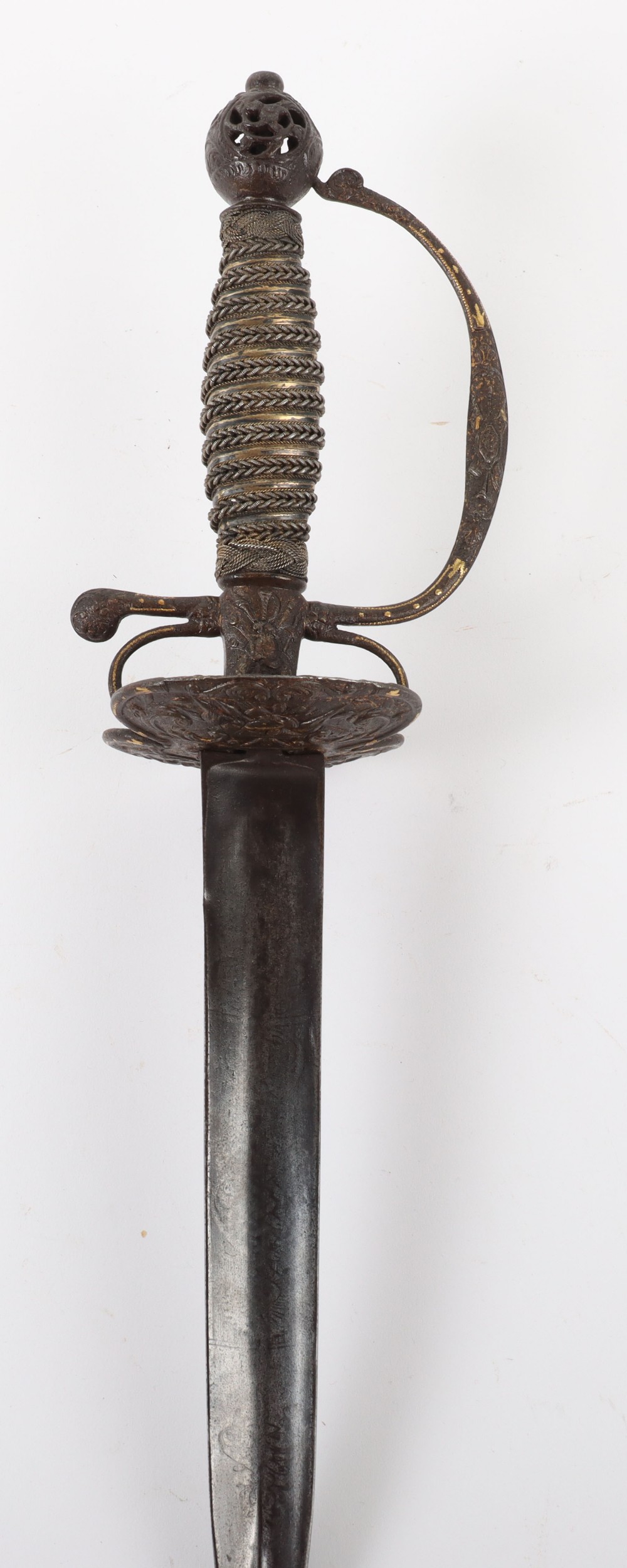 French Smallsword c.1760 with Russet Gilt Hilt - Bild 2 aus 13