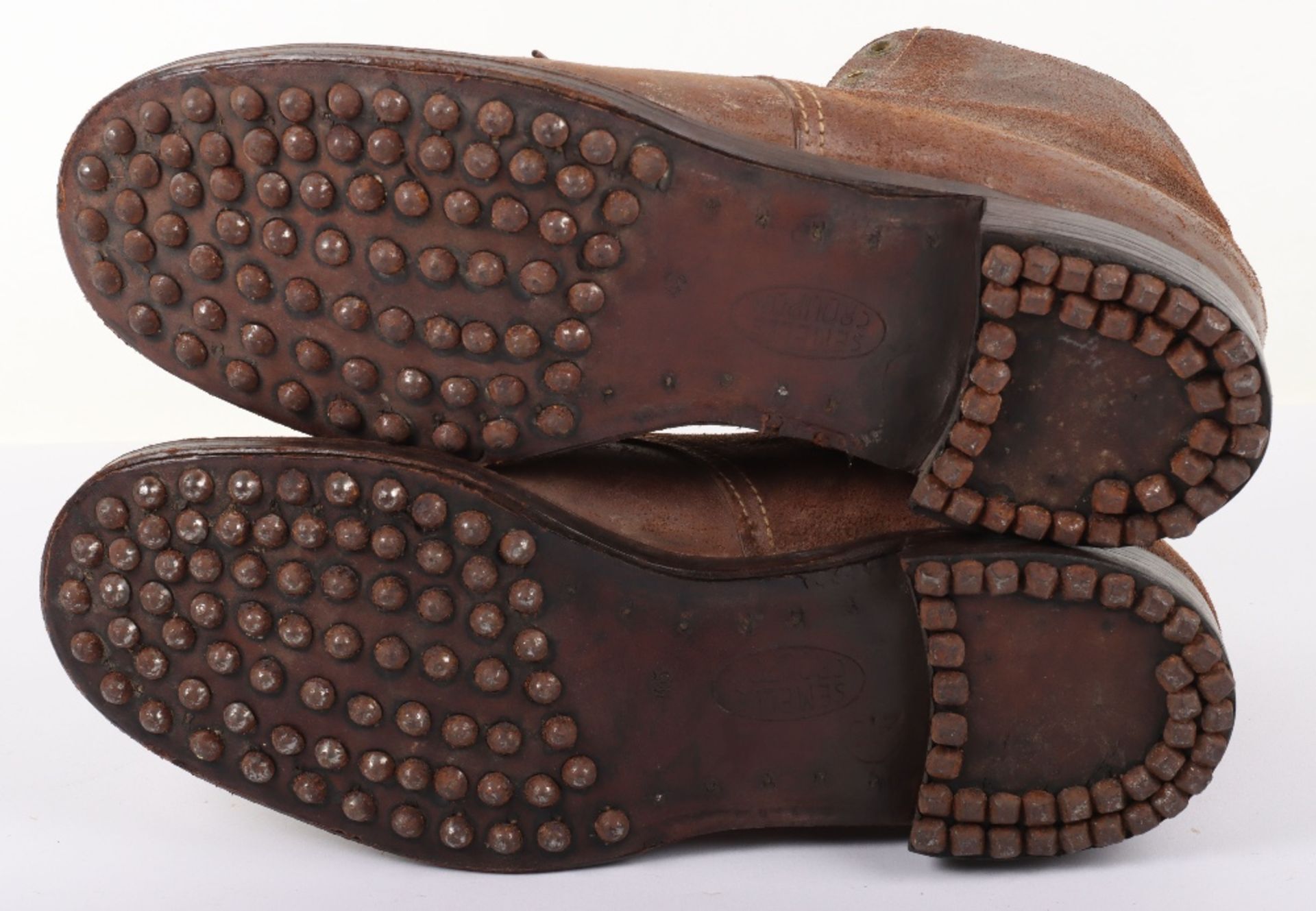 Great War Style British Commercial B2 Pattern Boots - Image 4 of 5