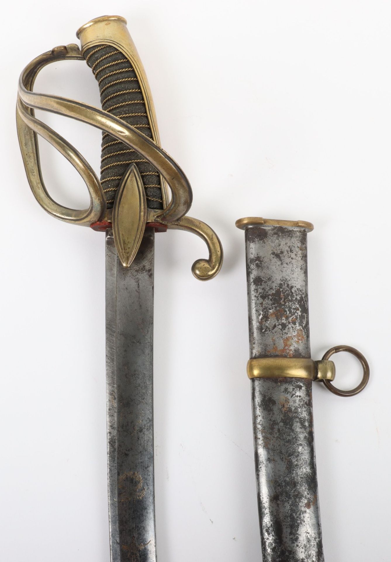 French Light Infantry Company Officers Sword