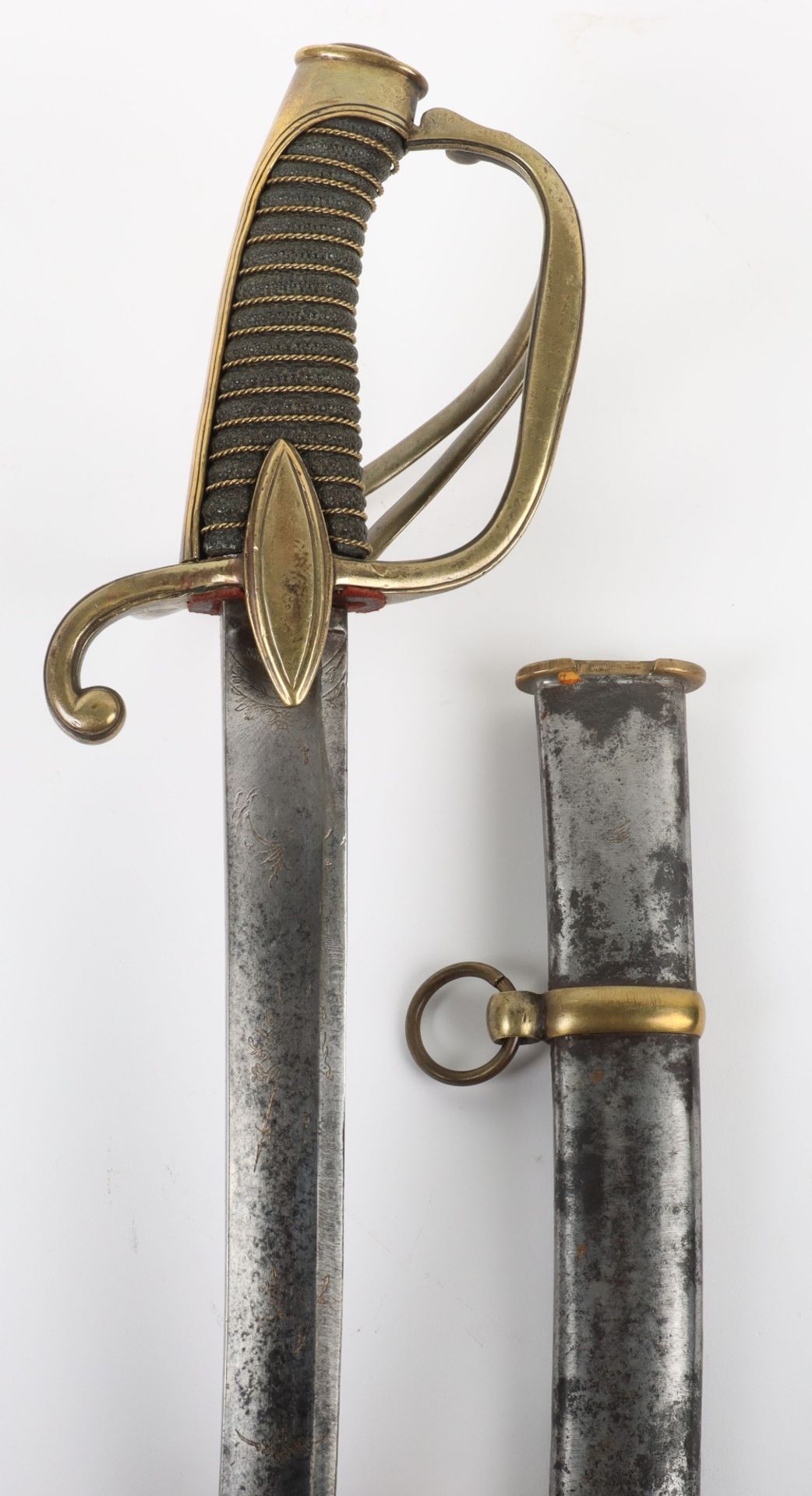 French Light Infantry Company Officers Sword - Image 2 of 10