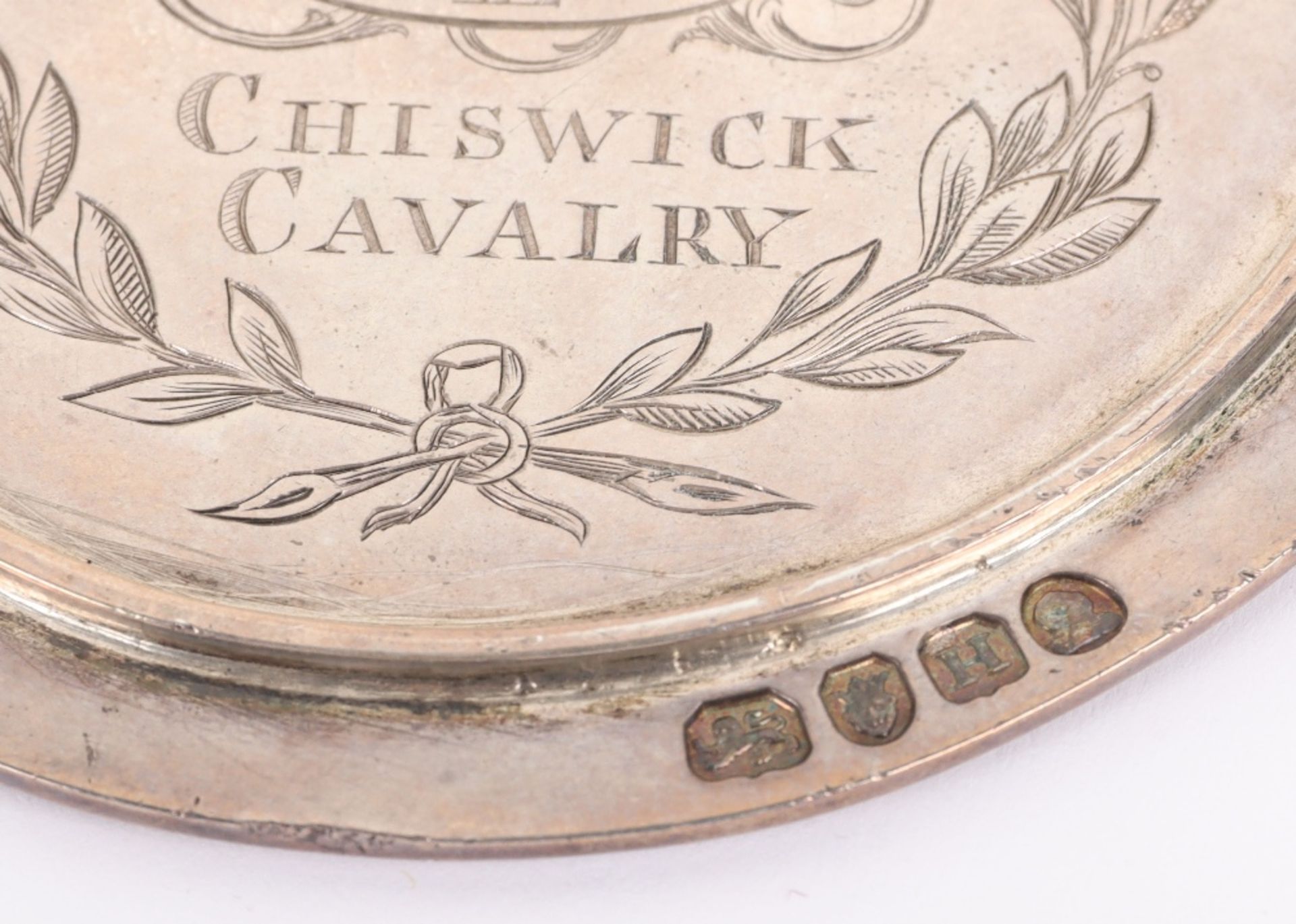 Fine and Large Hallmarked Silver Prize Medal, London 1803 - Bild 2 aus 3