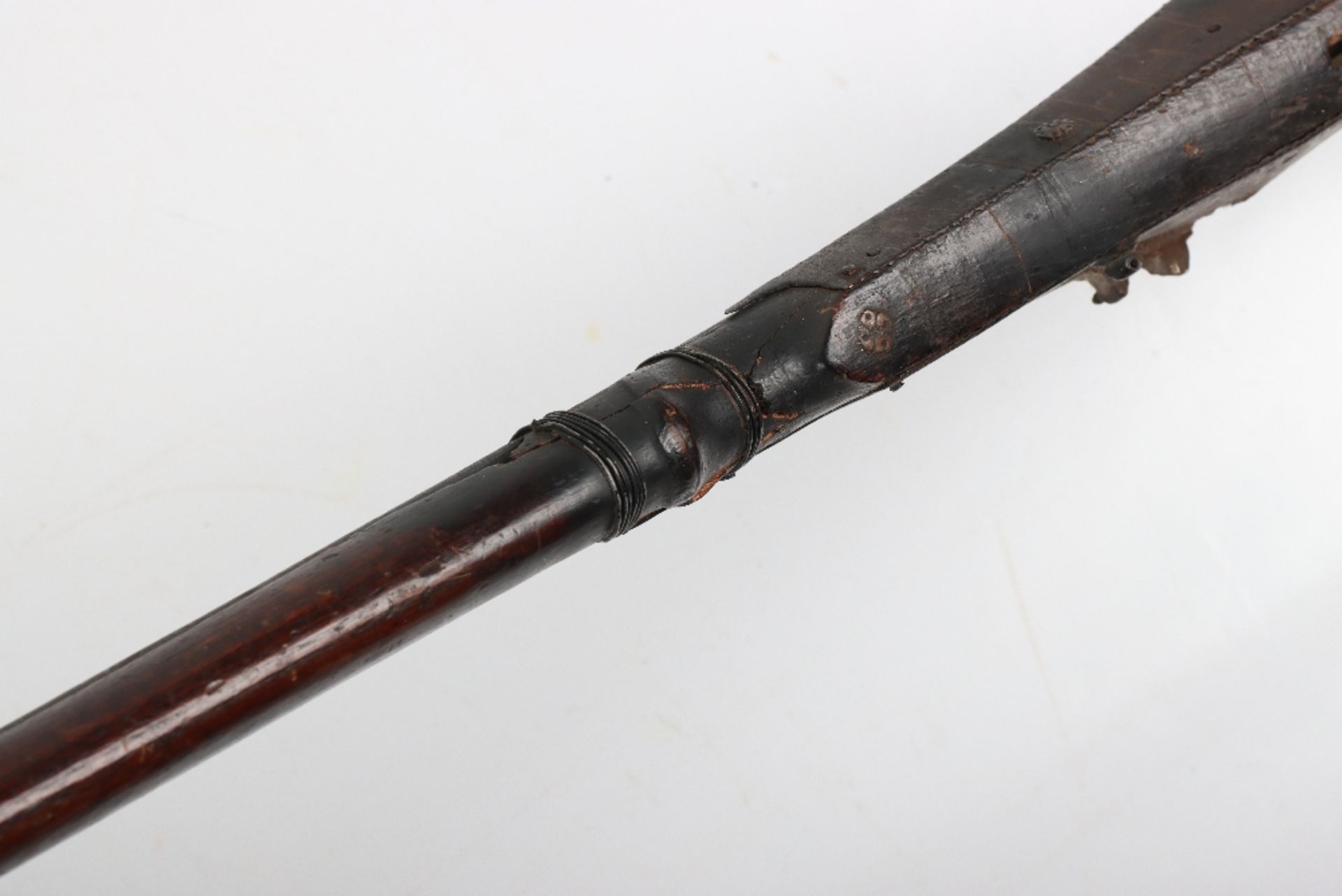 Early 19th Century Indian Matchlock Gun Torador - Image 6 of 9