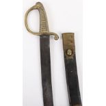 19th Century Prussian Briquet Short Sword