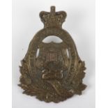 Scarce Canadian 253rd Queens University Overseas Highland Battalion Headdress Badge