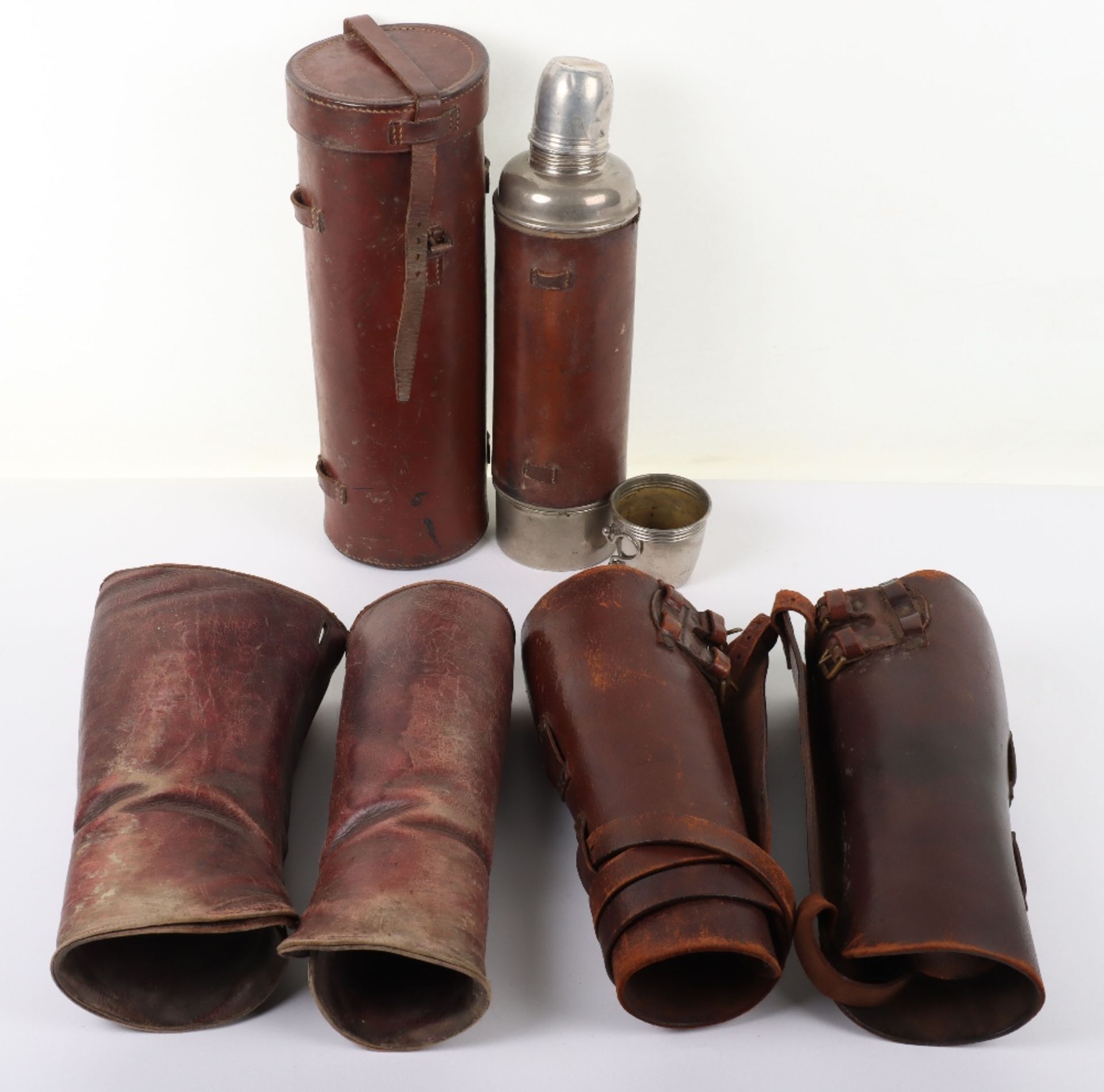 British Officers Travel Thermos Flask