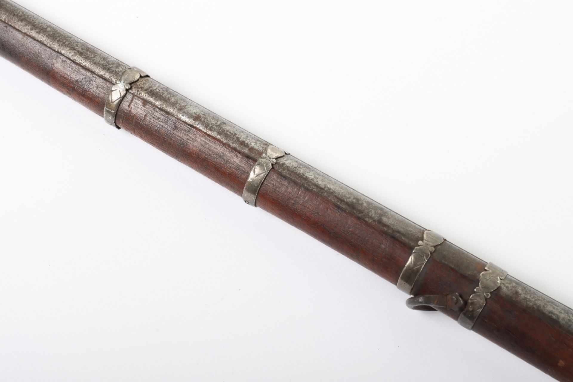 ^ Good Quality 25 Bore Indian Matchlock Gun Torador from Rajasthan, Probably Rajput c.1800 - Bild 13 aus 14