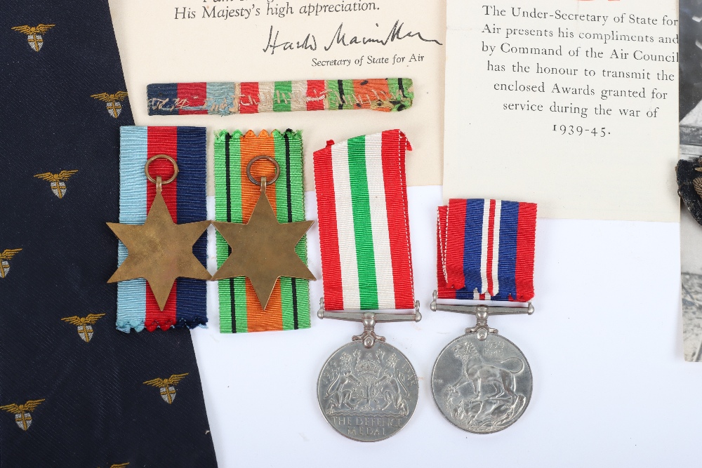 WW2 Royal Air Force Medal and Ephemera Group of Flight Lieutenant H H Howson RAFVR - Image 5 of 11