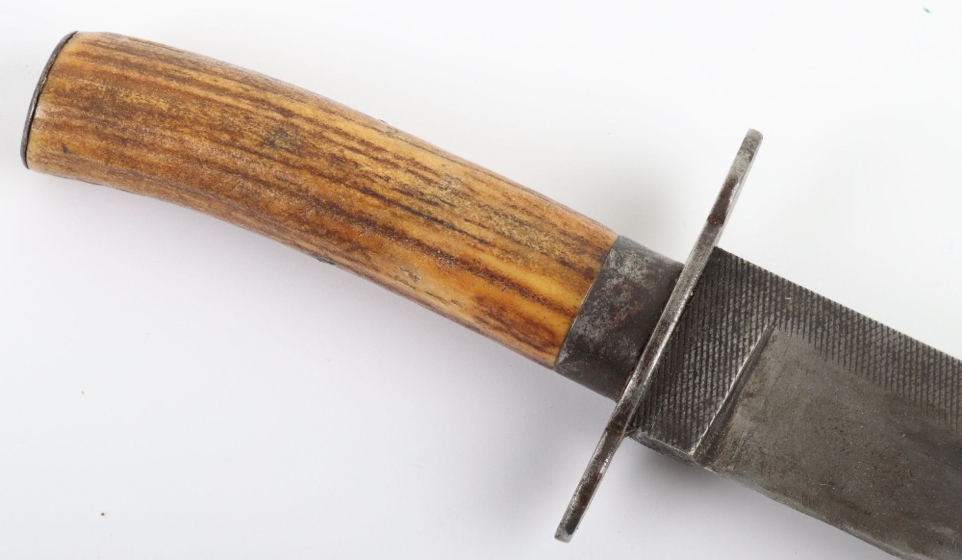 Bowie Type Knife Probably 19th Century - Bild 4 aus 5