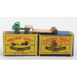 Boxed Matchbox Moko Lesney no.27 Bedford low loader