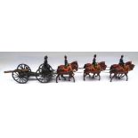 Britains set 144, Royal Field Artillery Gun Team