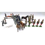 New Toy Soldier Royal Army Service Corps two horse Supply Wagon