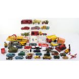 Quantity of Vintage Play worn Dinky toys