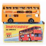 Matchbox Lesney Superfast 17f Daimler the Londoner Bus