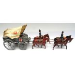 Britains set 145, Royal Army Medical Corps four horse Ambulance Wagon