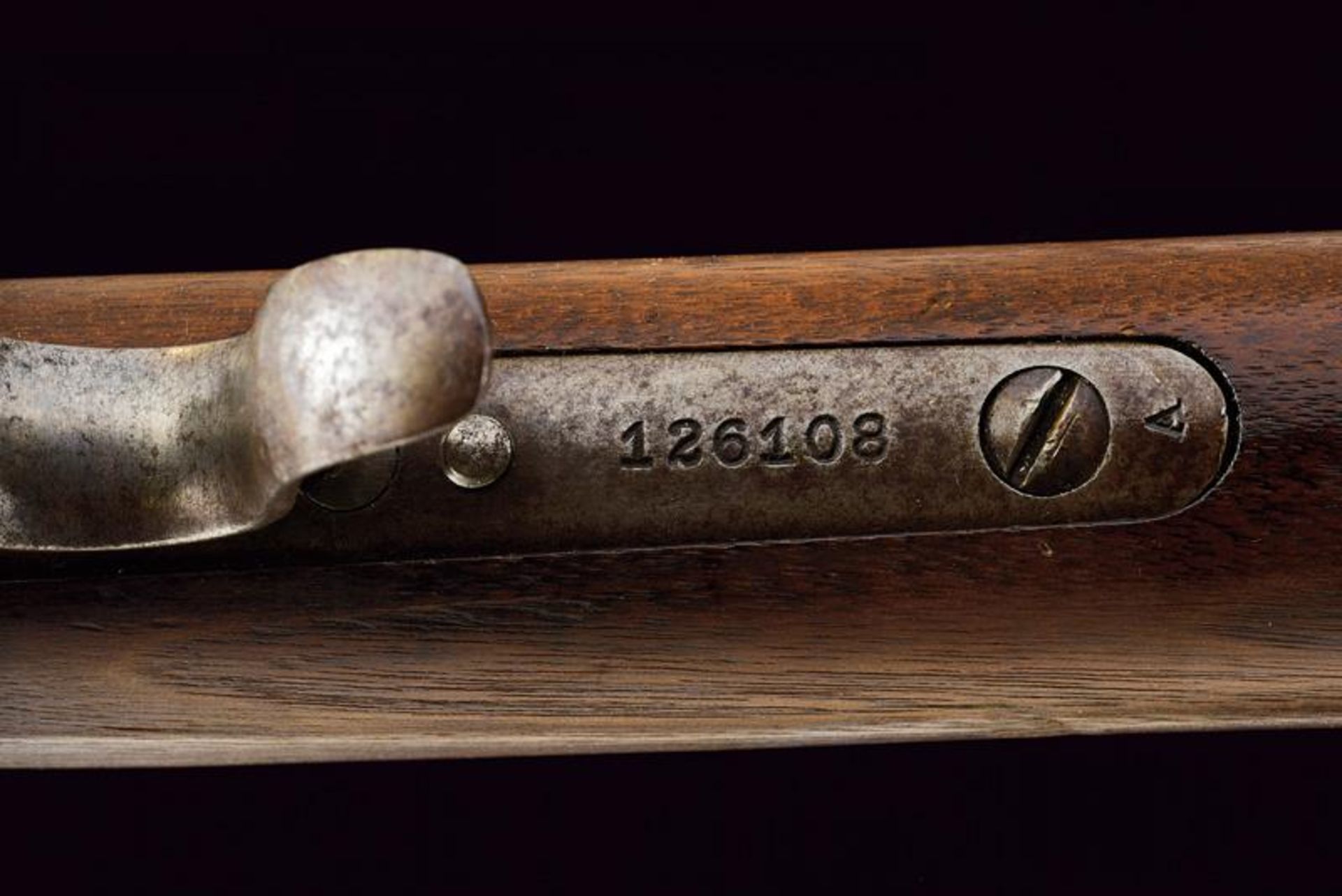 A Winchester Third Model Low Wall Musket (Winder Musket) - Image 9 of 14