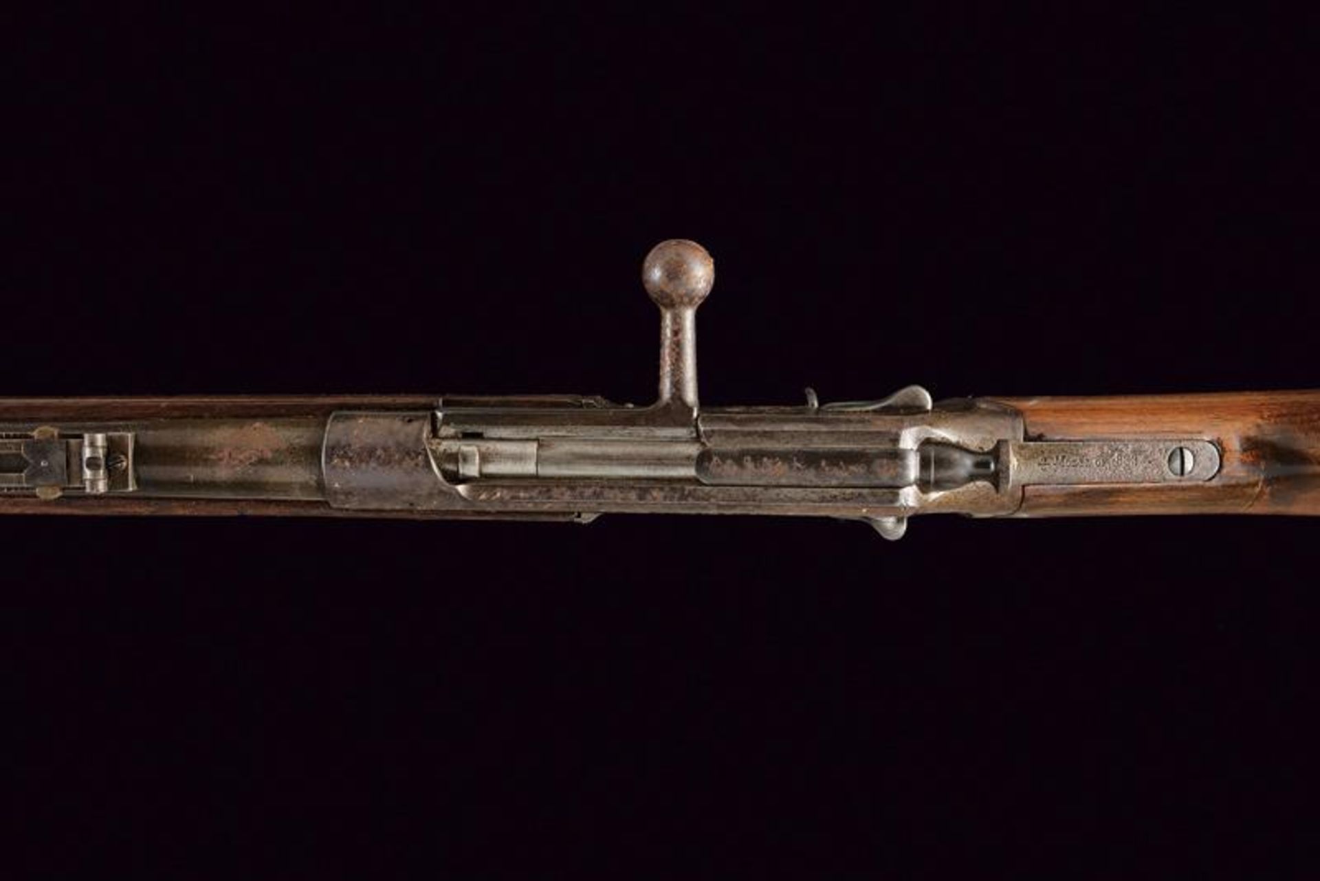 A Winchester-Hotchkiss 3rd Model Musket, 1883 Model - Image 3 of 8