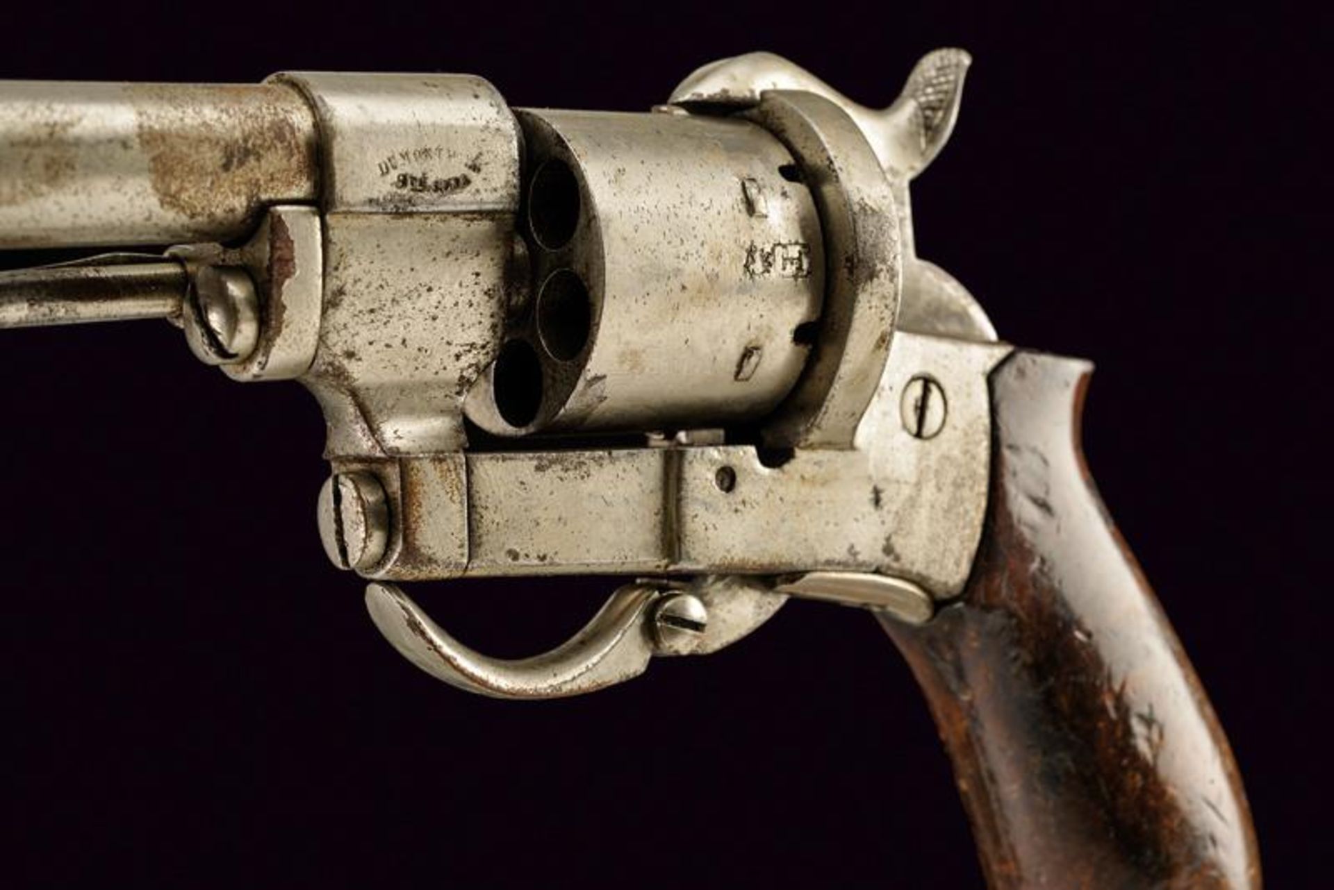 A Devisme revolver with Dumontier System - Image 2 of 2