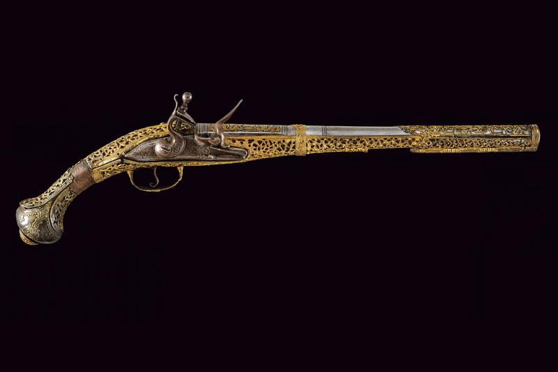 A fine and interesting flintlock pistol - Image 14 of 14