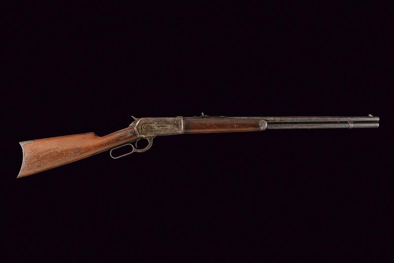 A Winchester Model 1886 Rifle - Image 7 of 7