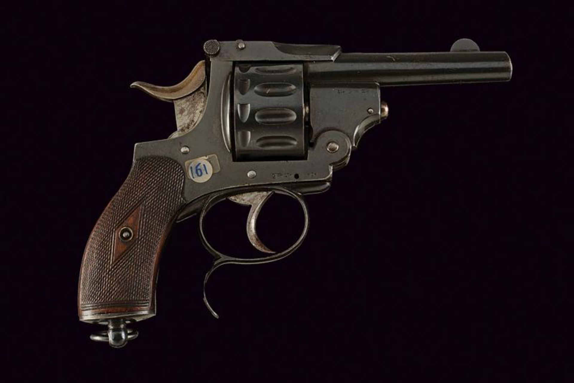 A rare twelve shot central fire revolver