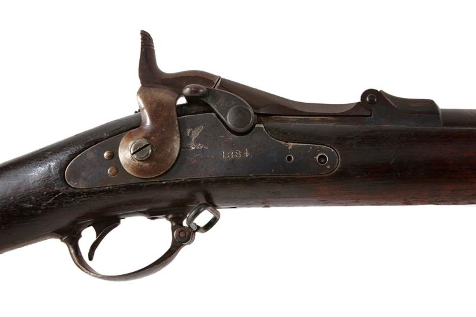 An 1873 model Springfield Trapdoor rifle - Image 2 of 4