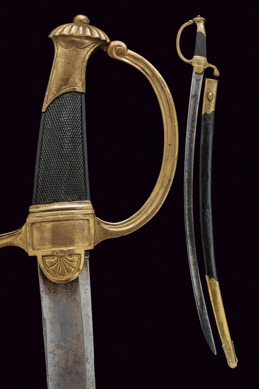 A light cavalry officer's sabre