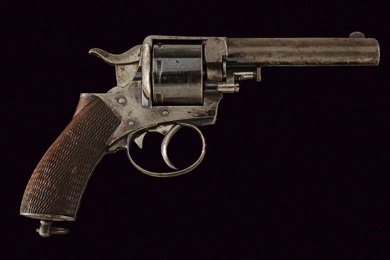 A Blanch & Son center fire revolver