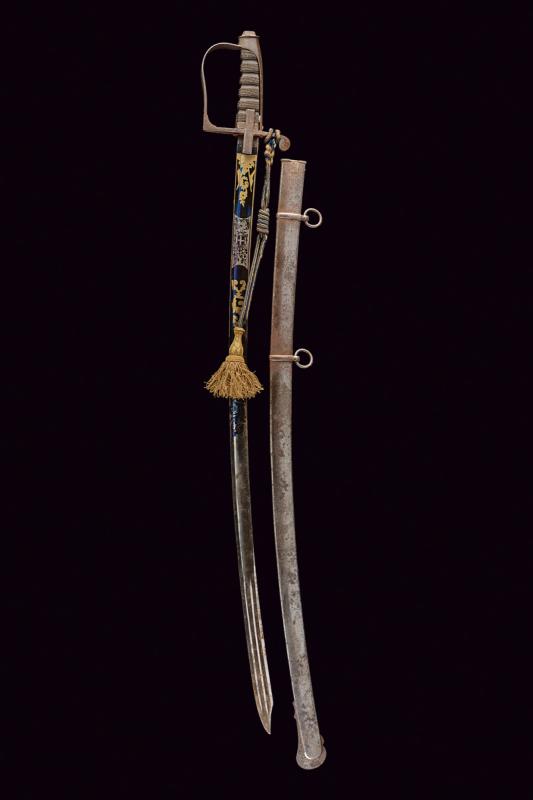 An 1855 model officer's sabre with fine blade - Image 8 of 8