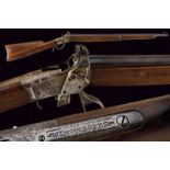 A Winchester Third Model Low Wall Musket (Winder Musket)