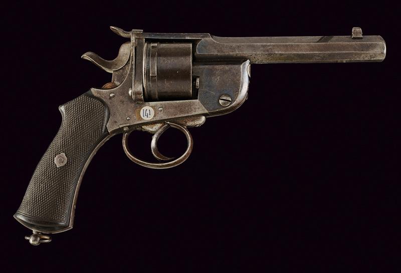 A Levaux center fire revolver