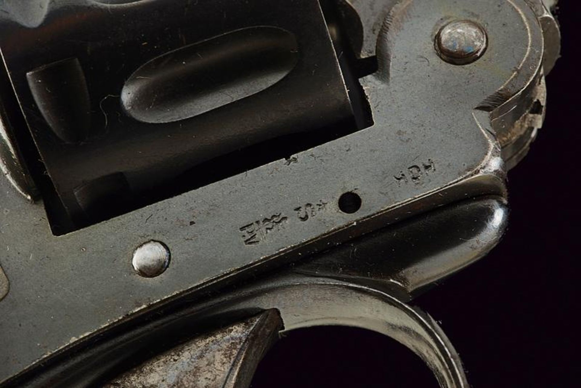 A rare twelve shot central fire revolver - Image 2 of 5