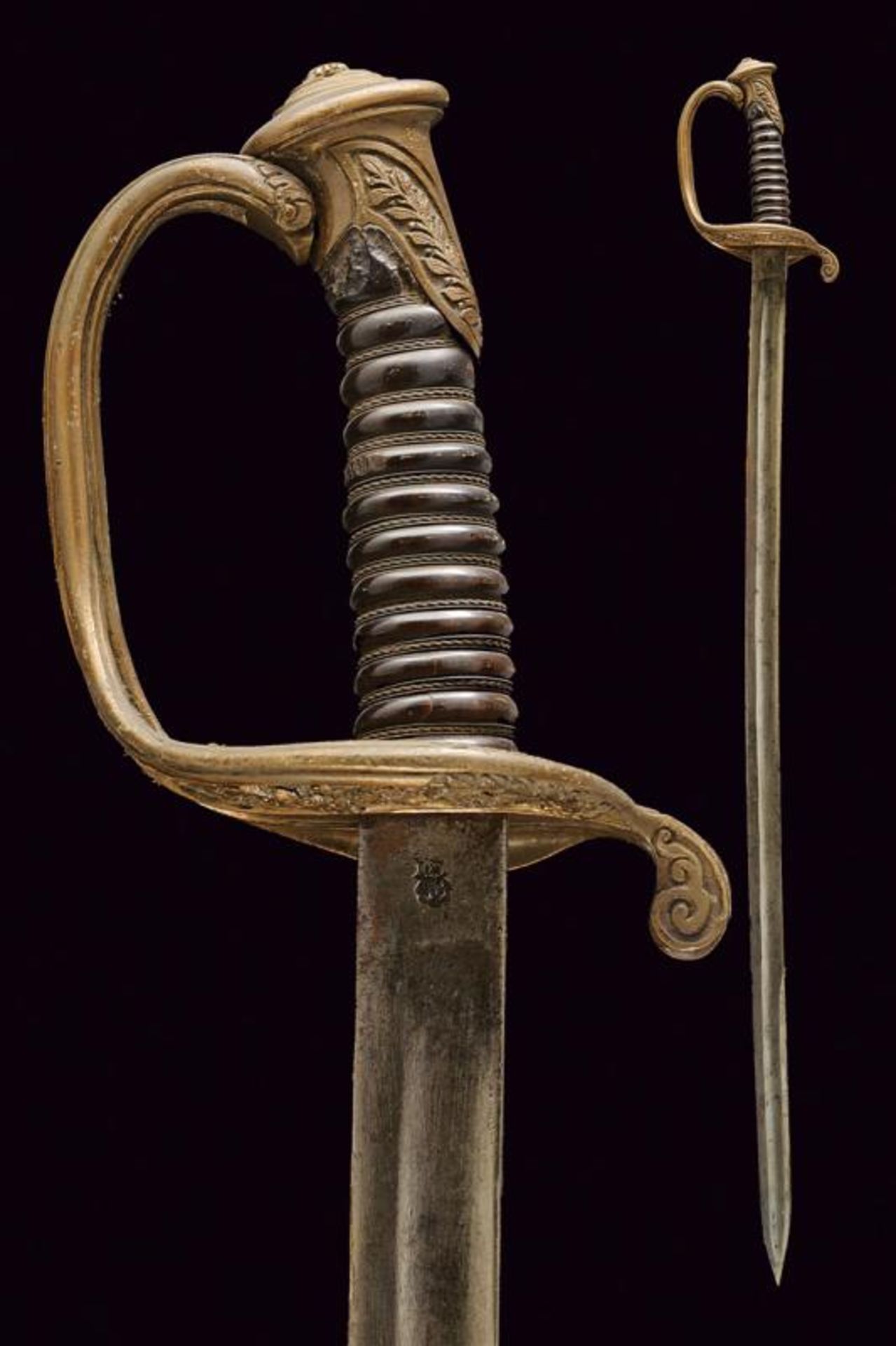 An 1845 model officer's sabre