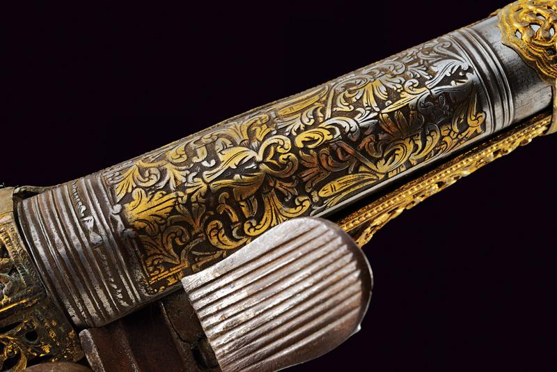 A fine and interesting flintlock pistol - Image 10 of 14