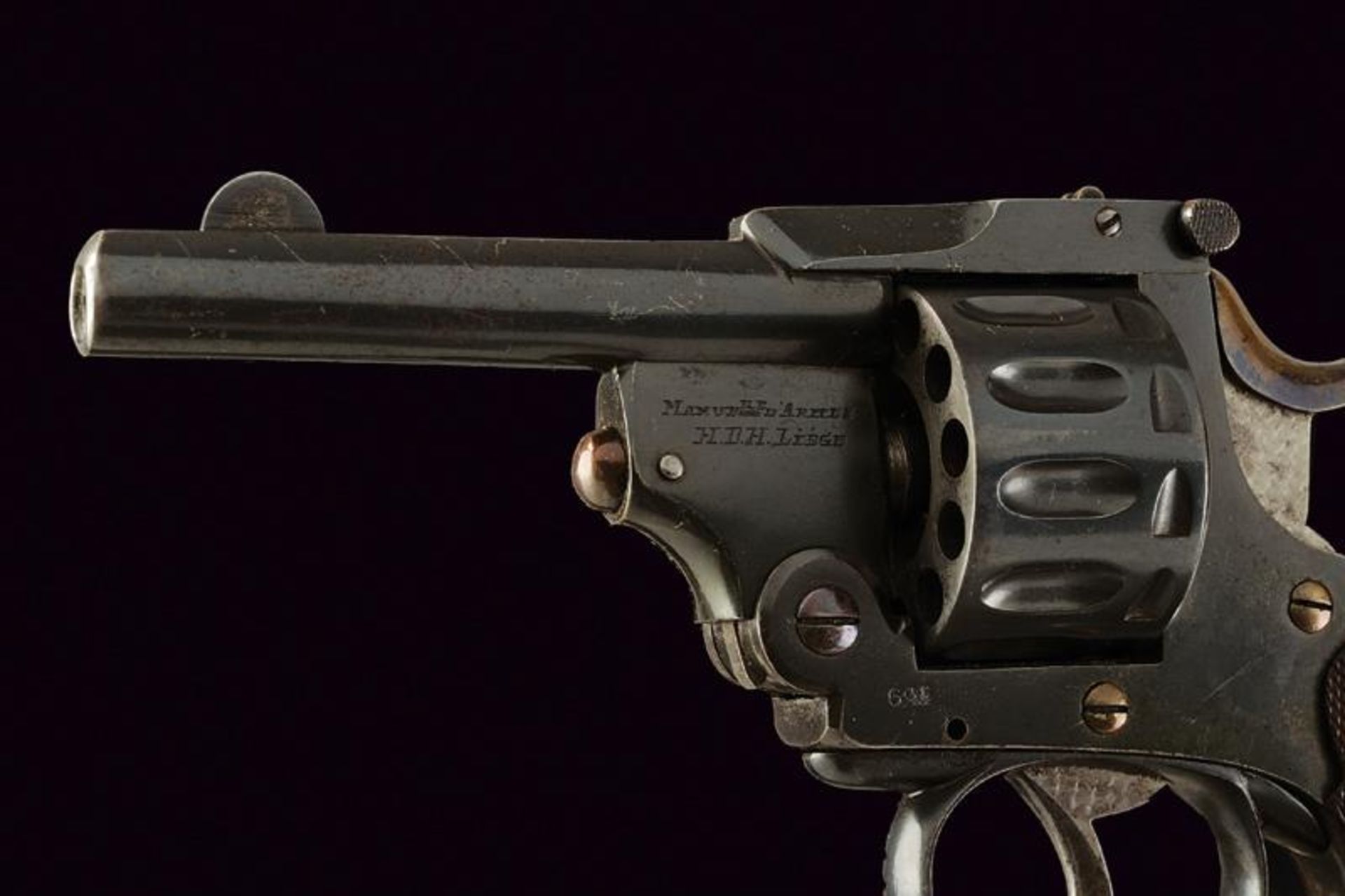 A rare twelve shot central fire revolver - Image 4 of 5