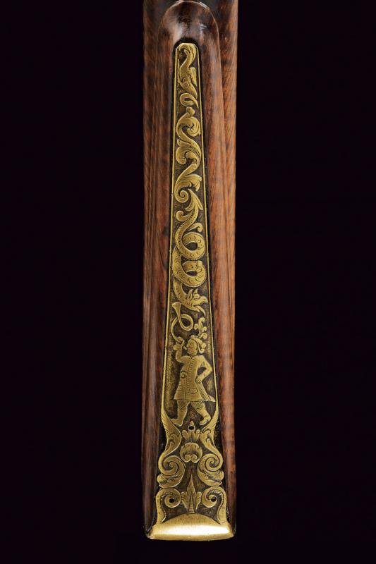A beautiful Roman type flintlock of the master 'BM' - Image 3 of 21