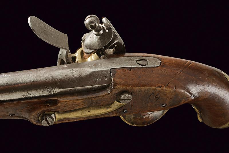 A gendarmerie flintlock pistol by Mazzocchi - Image 3 of 5