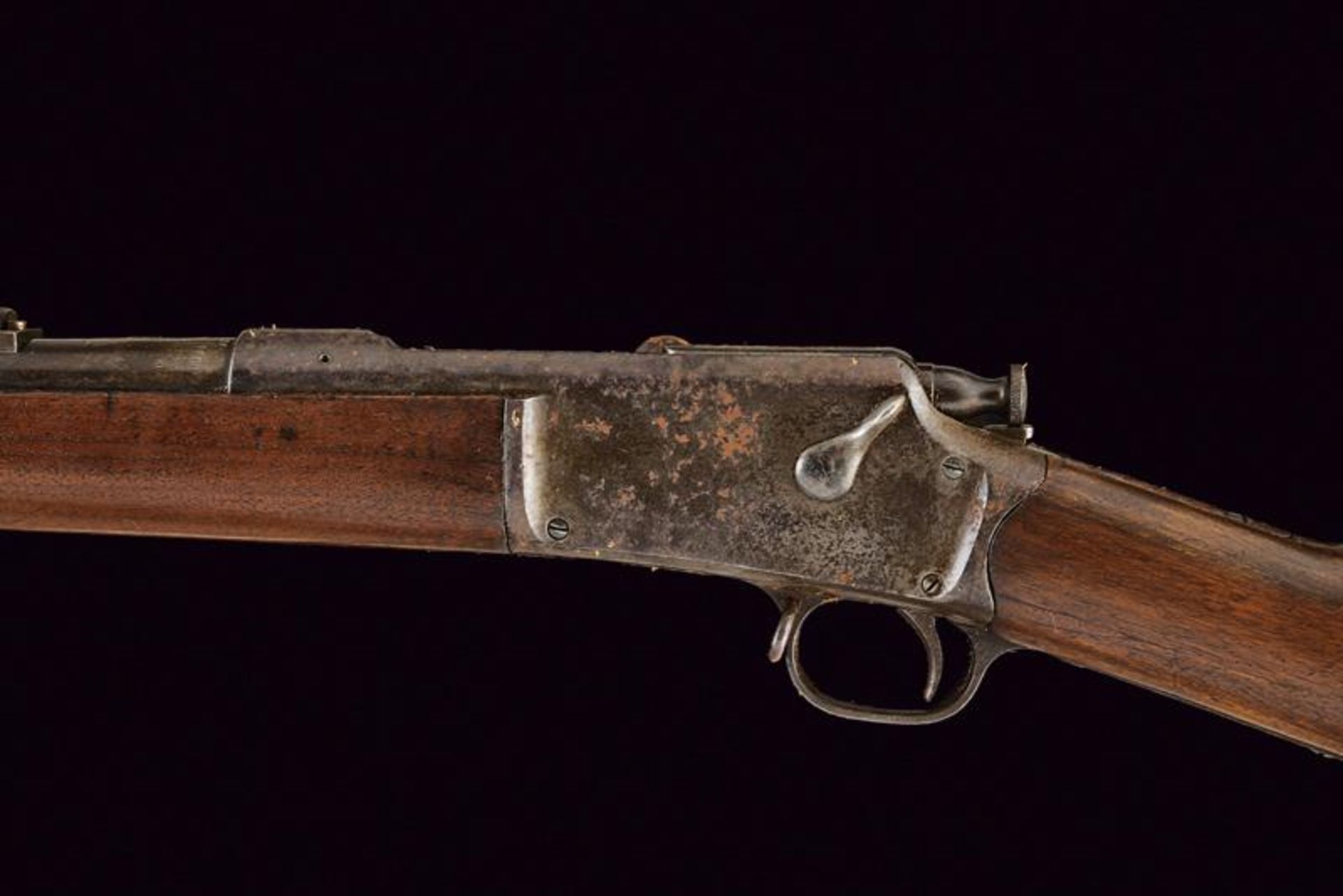 A Winchester-Hotchkiss 3rd Model Musket, 1883 Model - Bild 4 aus 8