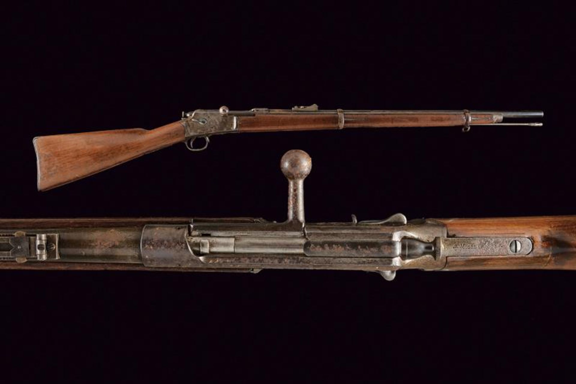 A Winchester-Hotchkiss 3rd Model Musket, 1883 Model