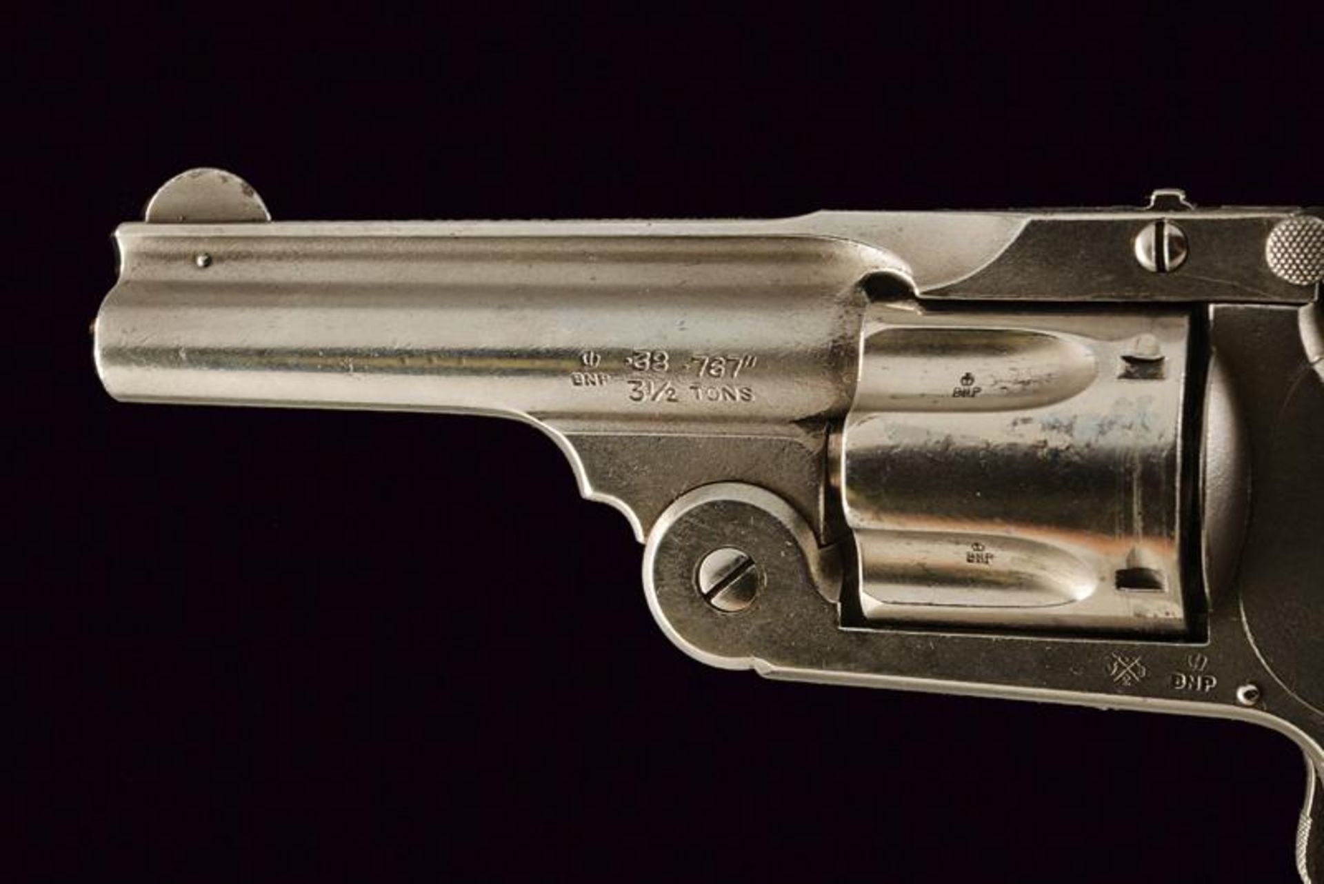 S&W 38 Single Action Second Model Revolver - Image 2 of 3